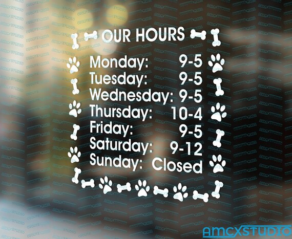 pet store hours near me