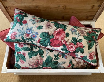 Vintage Multi Floral Bolster