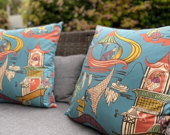 Archived Sanderson Print Cushion