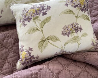 Lovely Lilac Floral Bolster and Cushions