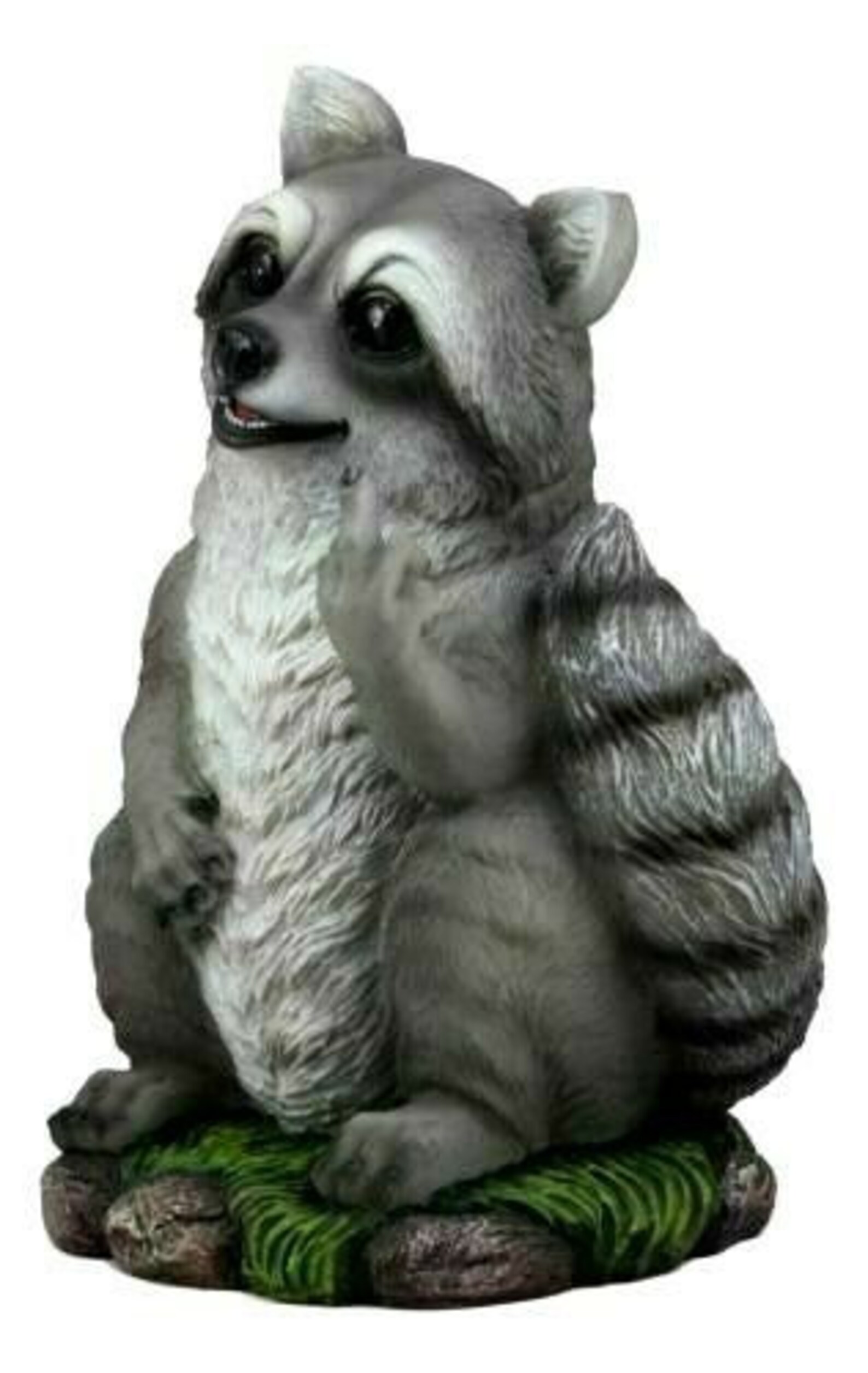 12 Bad Bandit Large American Garden Raccoon Statue Etsy