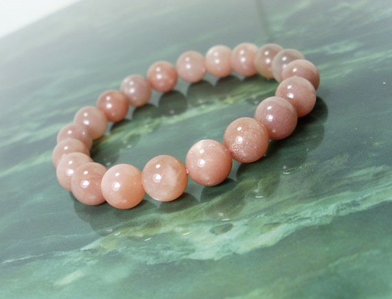 Peach Elastic Bracelet Peach Elastic Bracelet