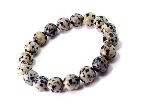 Dalmatian Elegance • Beaded Bracelet | INMIND Handcrafted Jewellery