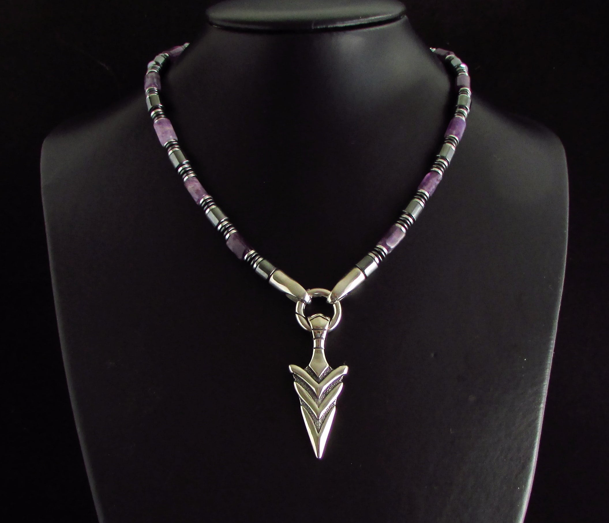 Collana Con Boccetta Di Pietre Di Ancient Wisdom Marketing Ltd - Foto 4