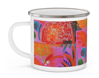 Enamel Camping Mug