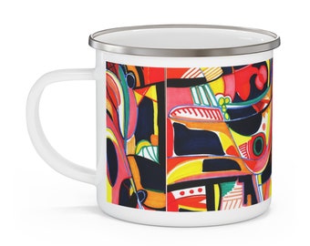 Enamel Camping Mug