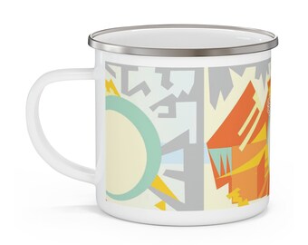 Enamel Camping Mug