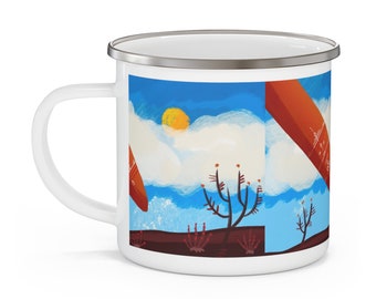 Enamel Camping Mug