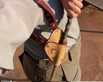 Wand shoulder holster