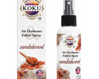 Sandalwood Essential Oil Aromatherapy Spray: Natural Home Fragrance