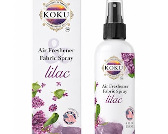 Lilac Essential Oil Room Spray: Natural Aromatherapy Fabric Freshener