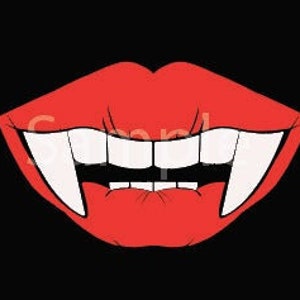Vampire Mask Lips SVG