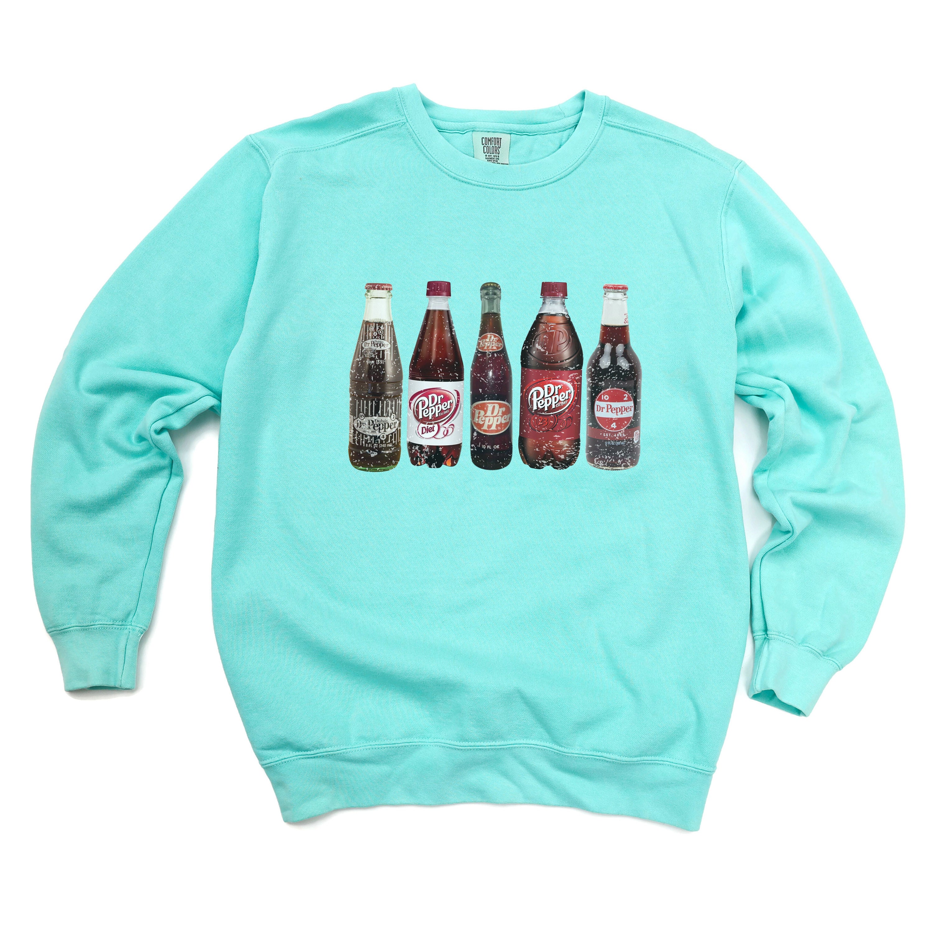 Sweatshirt Enfant Abby Soda Pop - Coupe Classique, Motif Coréen Mignon | 241 G, Col Tissé