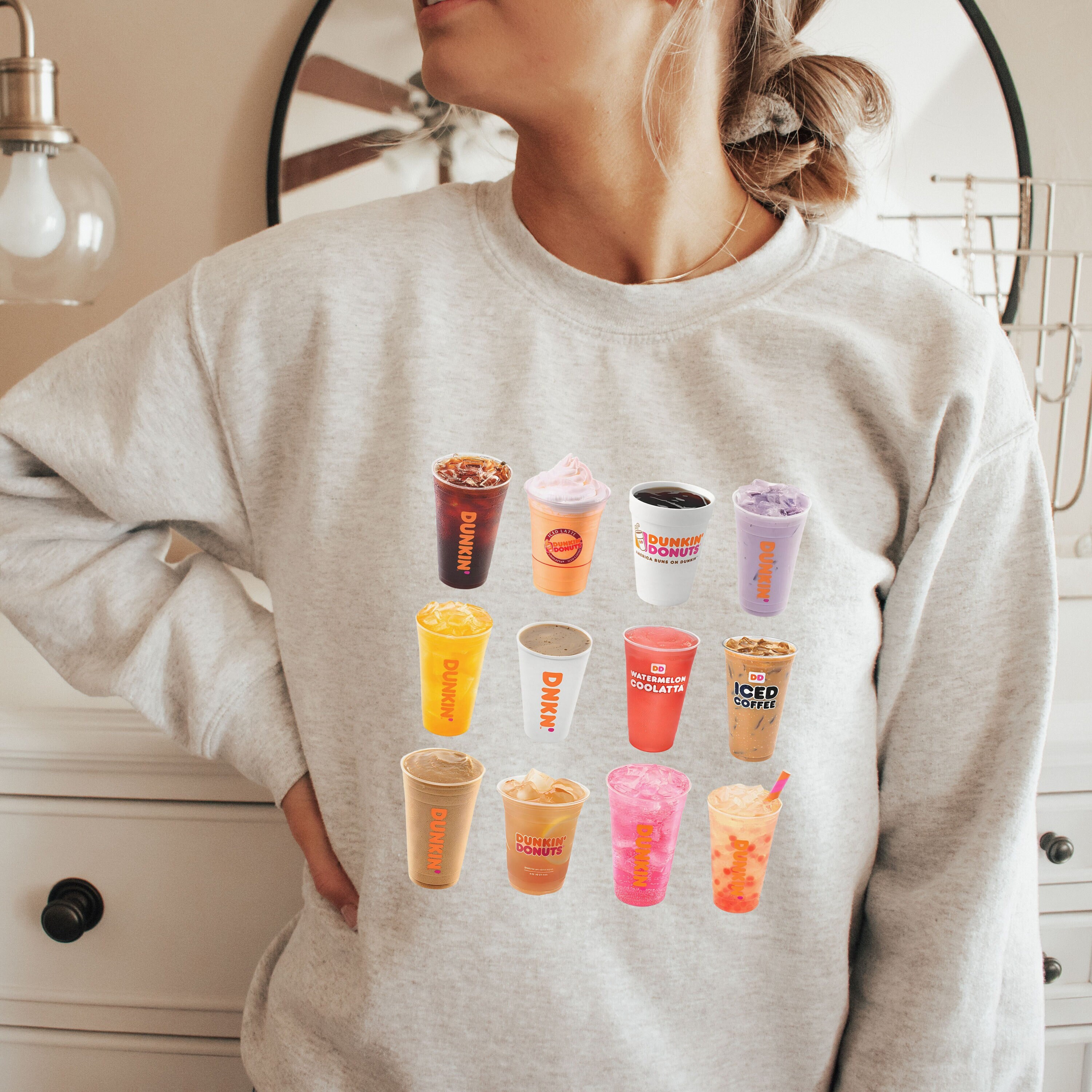 Dunkin donuts iced coffee hoodie new arrivals