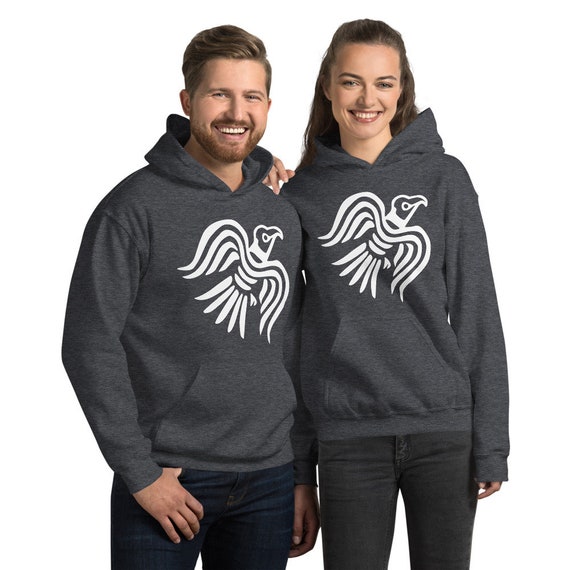 The Raven Banner Hoodie and Sweatshirt Odin Raven Hooded Sweatshirt Norse Mythology Clothing Vikings Apparel S M L XL 2XL 3XL 4XL 5XL Etsy UK