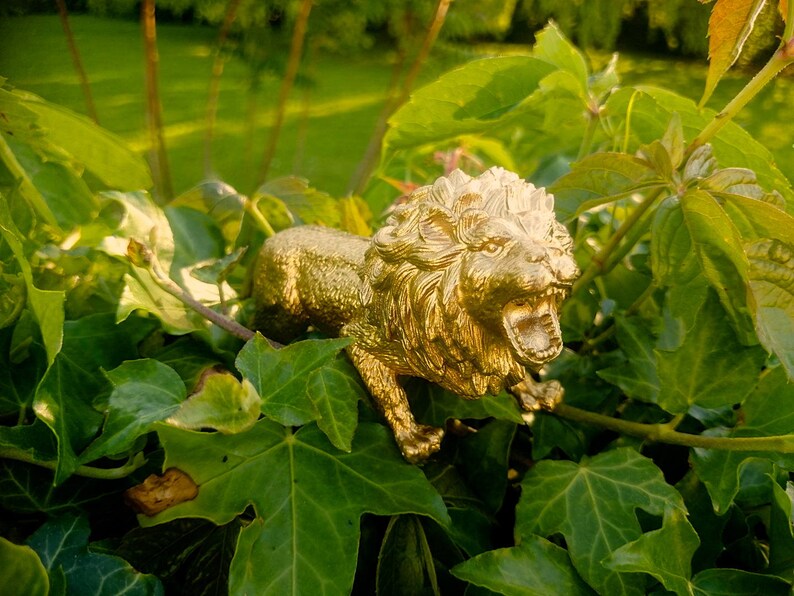 Gold Lion Aslan Wedding Cake Topper Centrepiece Decoration Etsy