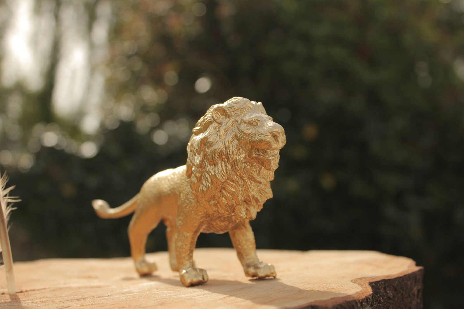 Gold Lion Aslan Wedding Cake Topper Centrepiece Decoration Etsy