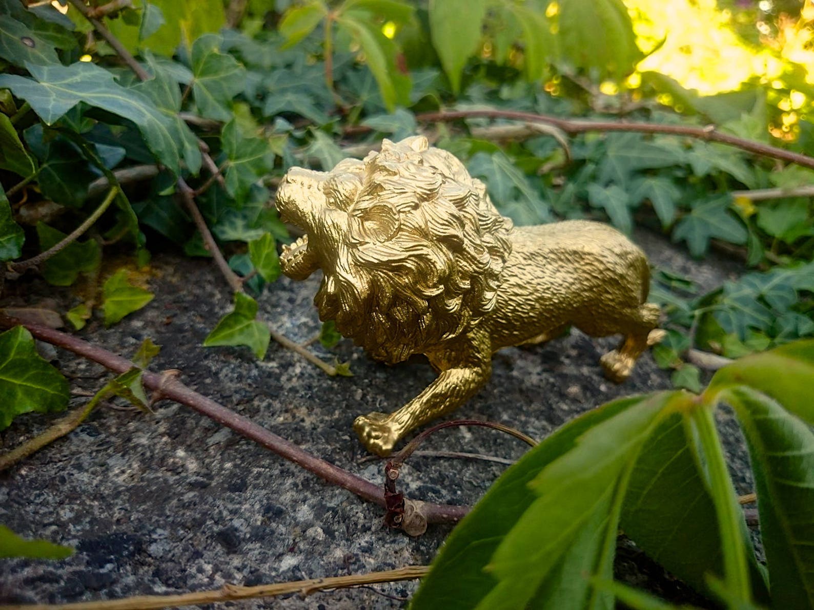 Gold Lion Aslan Wedding Cake Topper Centrepiece Decoration Etsy