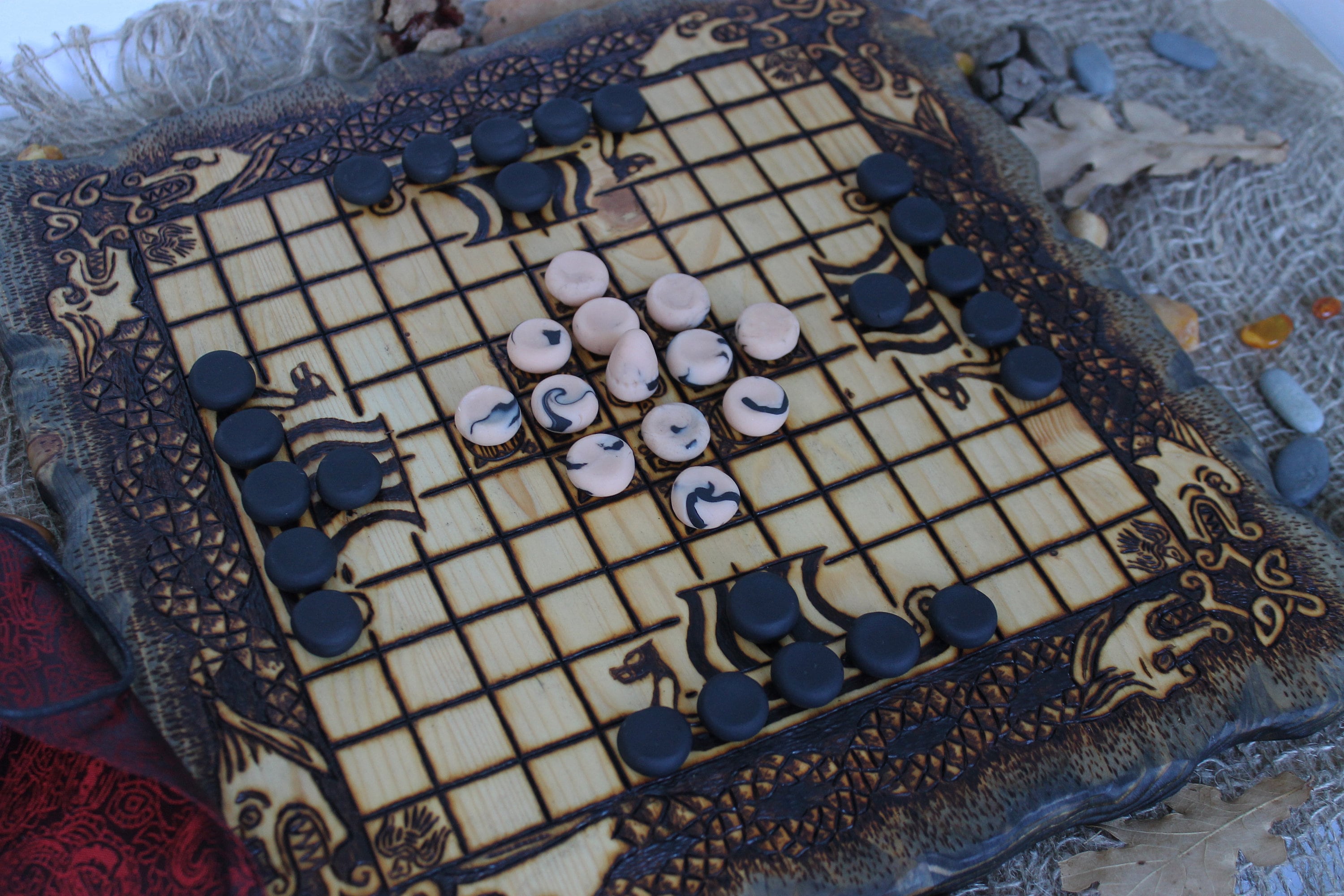 Hnefatafl Vikings Chess. Etsy Canada