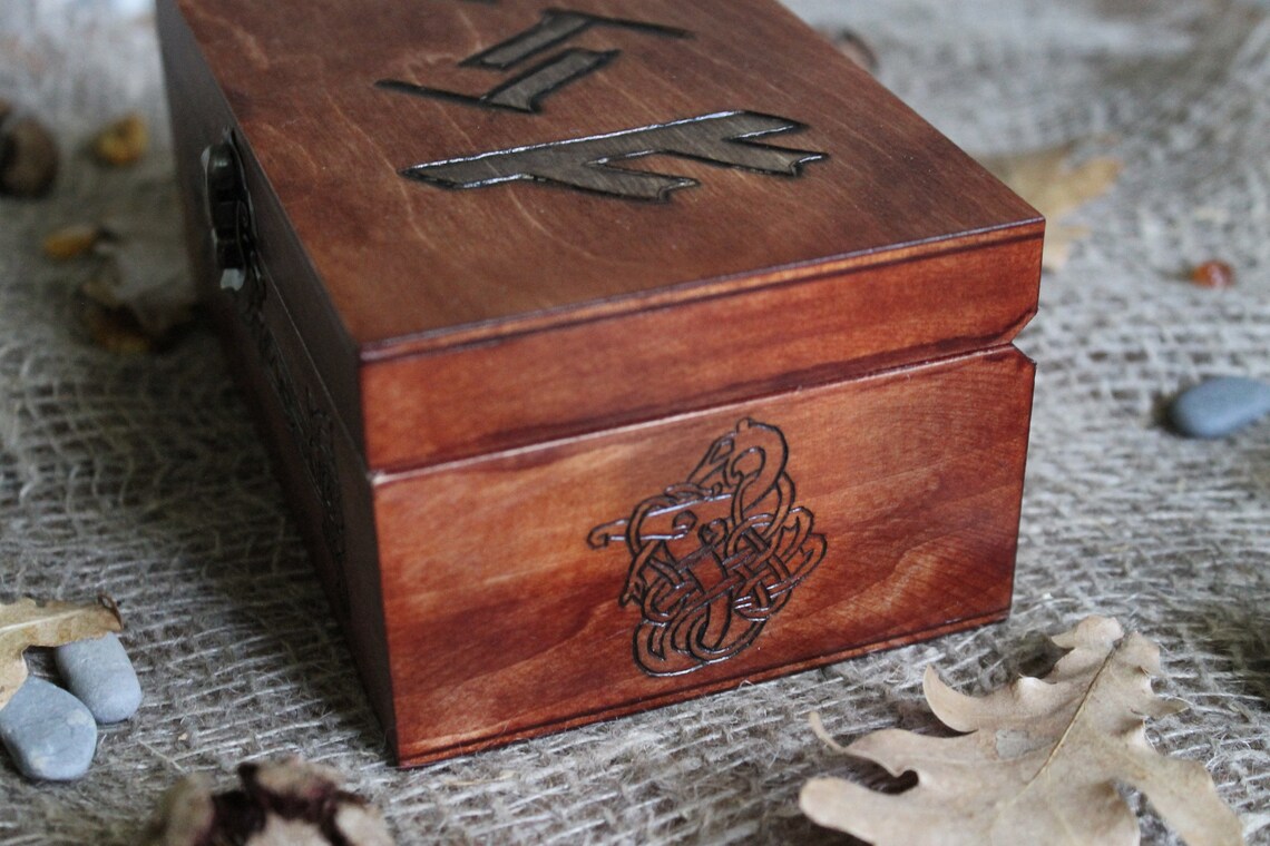 Viking box. Norse box Etsy