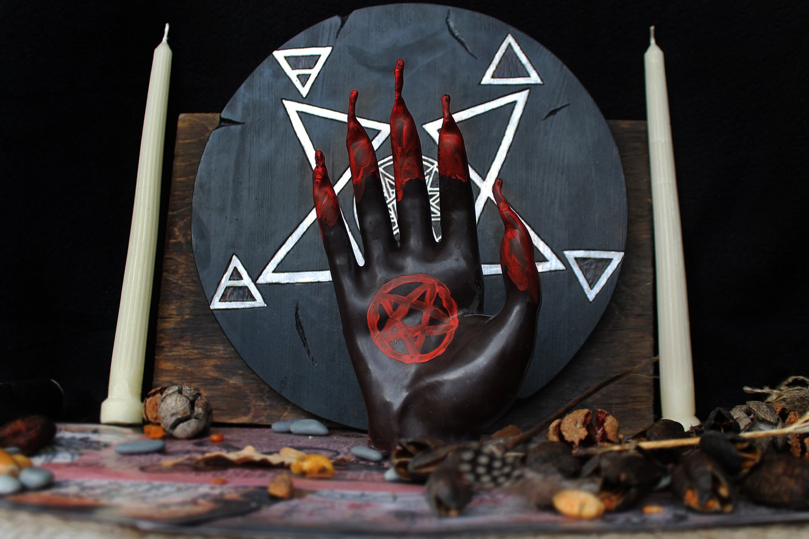 Hand of glory candle Etsy