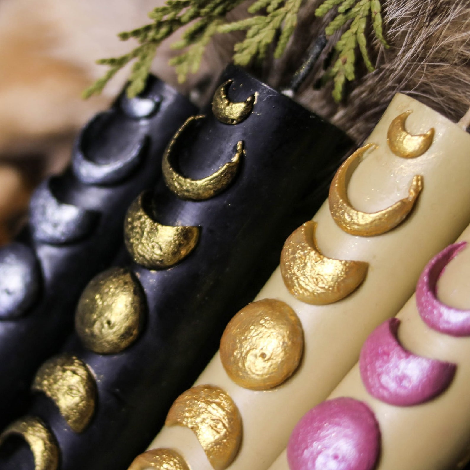 Moon Phase Candle. Lunar candle Etsy