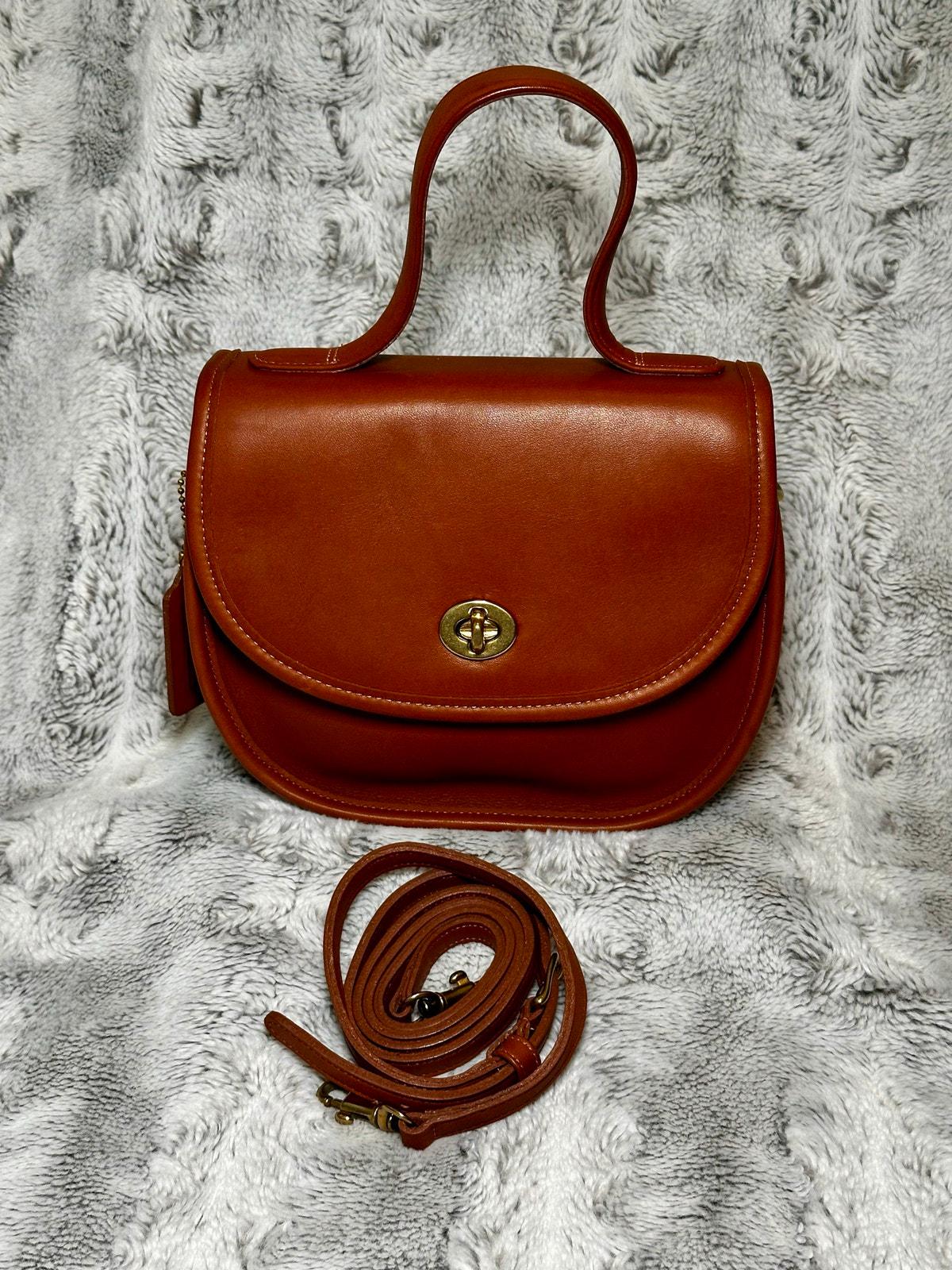 Vintage Coach Bella Court Bag - Etsy