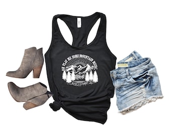 My Life Is On The Rocks Adrenaline Addict MUSCLE VEST climbing birthday gift