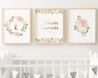 wall art for nursery girl