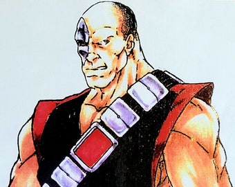 MK Art Tribute: Kano from Mortal Kombat 3/Trilogy