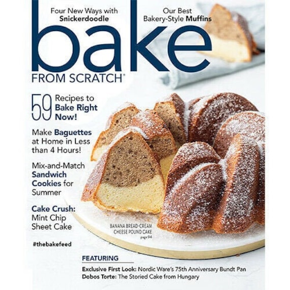 Bake from Scratch Magazine 59 Recipes to bake right now More Etsy