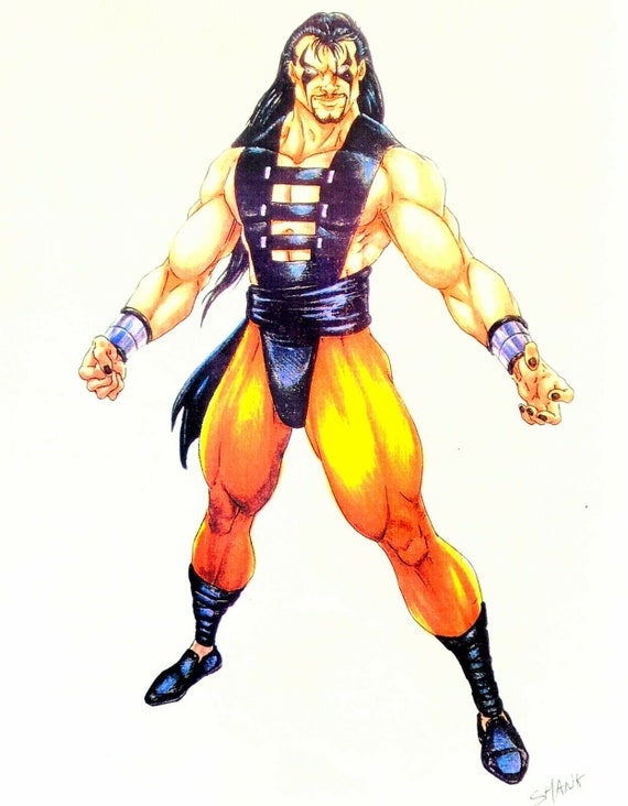 Rare Vintage 1994 Mortal Kombat Shang Tsung 