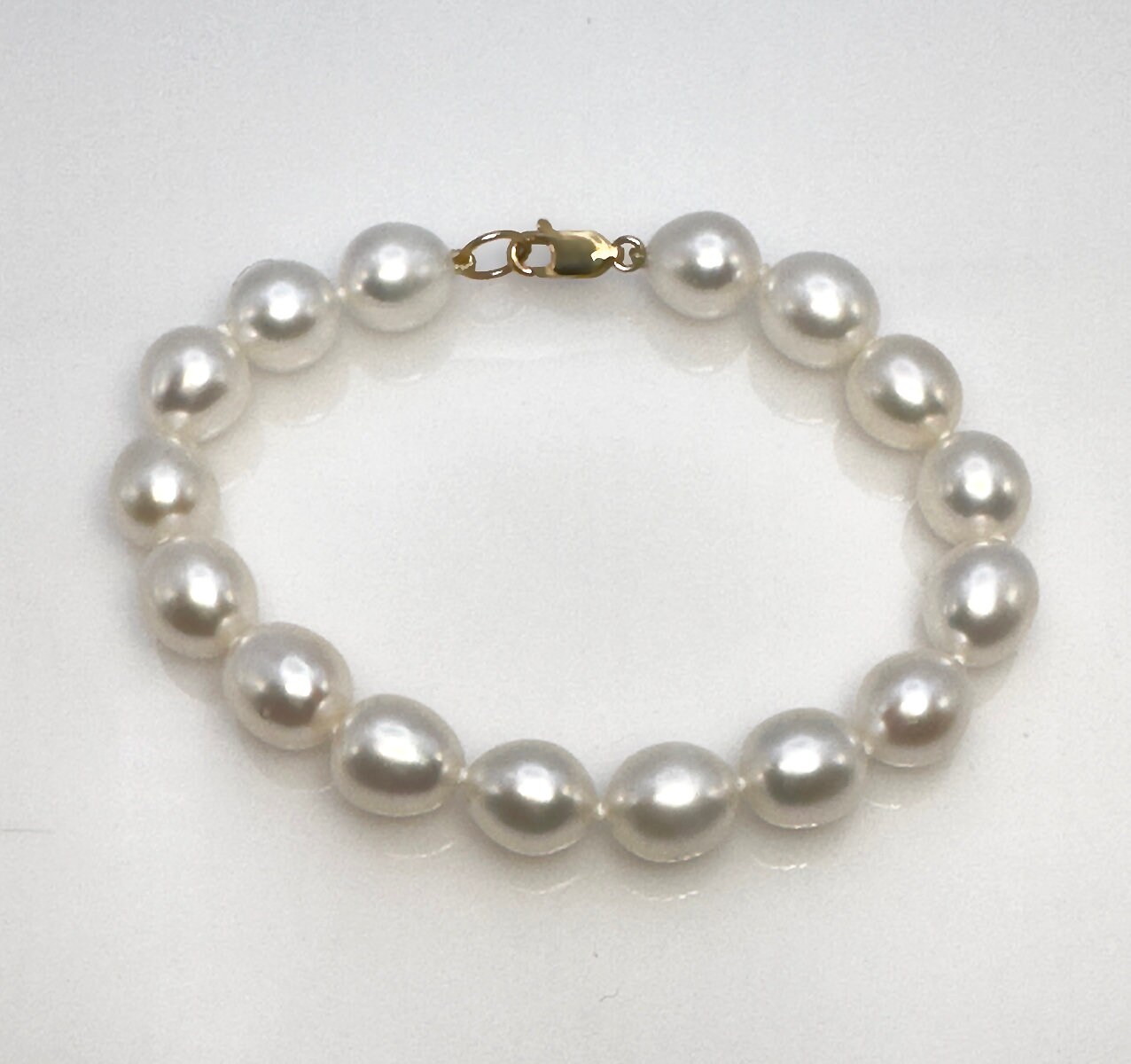 PERLINEA - Collana Cravatta - Perla di Cultura d'Acqua Dolce AAA+ - 9