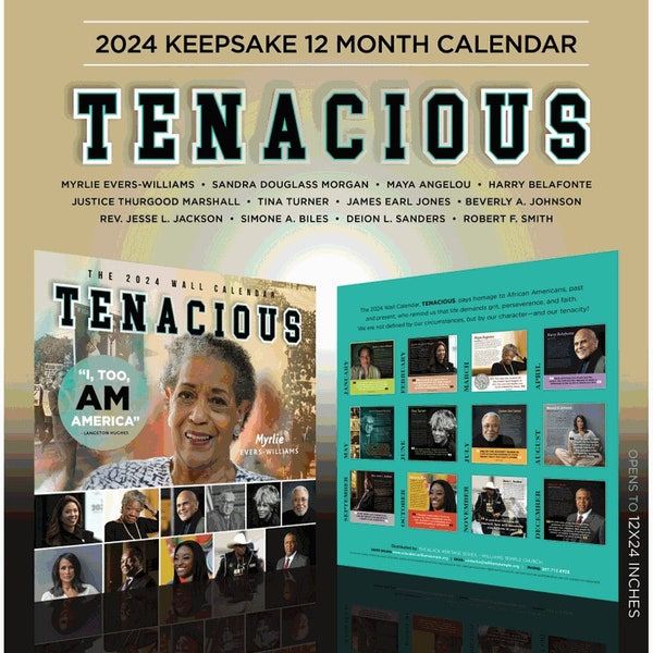 African American Desk Calendar for 2025 Etsy
