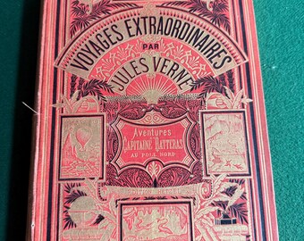 Jules VERNE - Aventures du Capitaine Hatteras - Hetzel