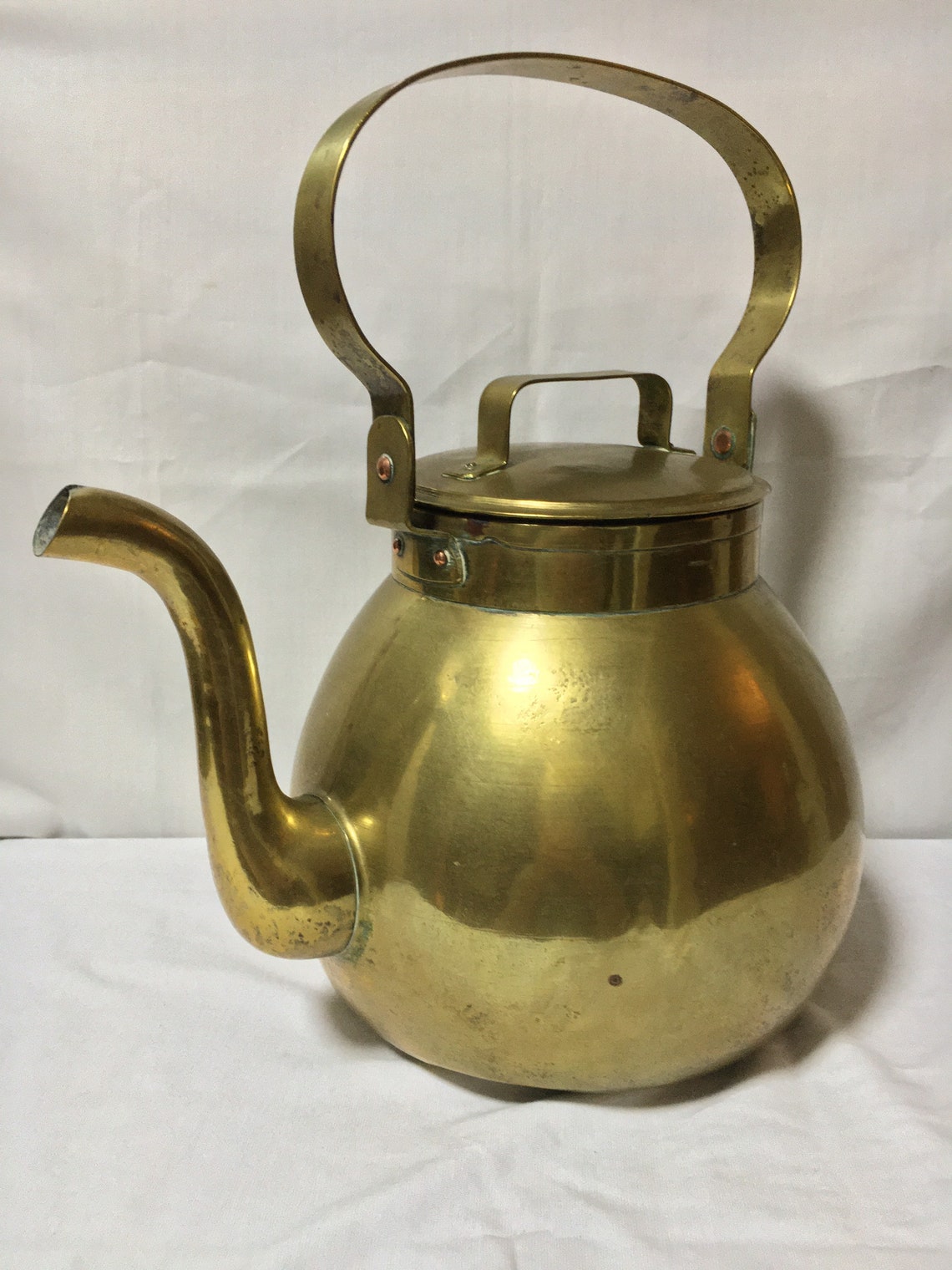 Huge Antique Water Boiler Made of Brass Around 1920 / Tea Etsy