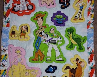 Toy Story 4 Panel Quilt