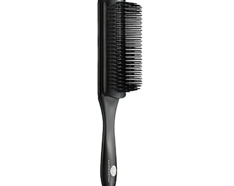 Hairworthy Hairembrace Styling Brush for Curly, Wavy and Straight Styling. 9 Row Nylon pins for Detangling, Defining and Smoothing.