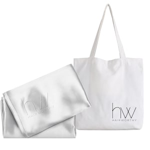 Hairworthy Hairembrace 100% pure moerbeizijde kussensloop - Vermindert haarkroezen, hypoallergeen, 51 x 76 CM.