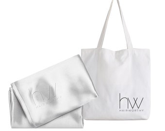 Hairworthy Hairembrace 100% Pure Mulberry Silk Pillow case - Reduces Hair Frizz, Hypoallergenic, 51 x 76 CM.