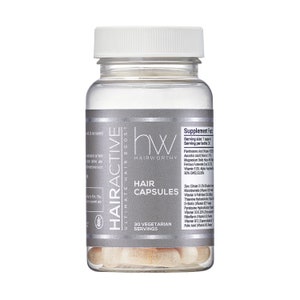HAIRWORTHY - For 100% FASTER hair growth. Up to 4X STRONGER than regular hair supplements. Natural supplement for longer and thicker hair.