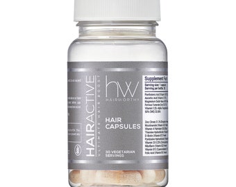 HAIRWORTHY - For 100% FASTER hair growth. Up to 4X STRONGER than regular hair supplements. Natural supplement for longer and thicker hair.