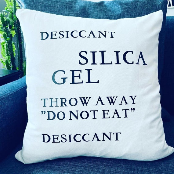 Desiccant Silica Gel Throw Away do Not Eat Desiccant Pillow Etsy