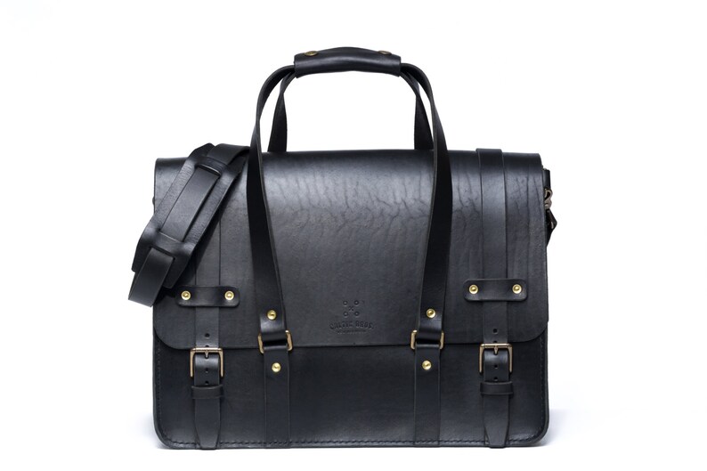 Leather Camera Bag Messenger Oversize Briefcase Workbag | Etsy