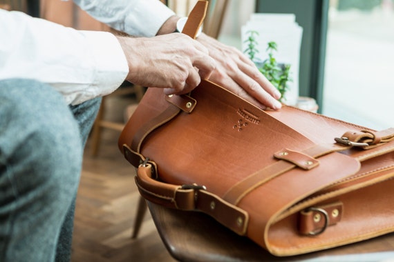 saddle bag briefcase