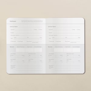The Grow Planner, Cannabis Cultivation Journal by Goldleaf image 4