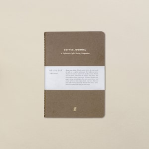 The Coffee Journal: een notitieboek met sjablonen voor koffieproeverijen, koffielogboek, koffiecadeau voor beginners of kenners, koffietrackingdagboek