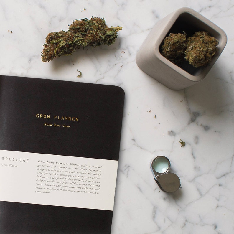 The Grow Planner, Cannabis Cultivation Journal by Goldleaf image 5