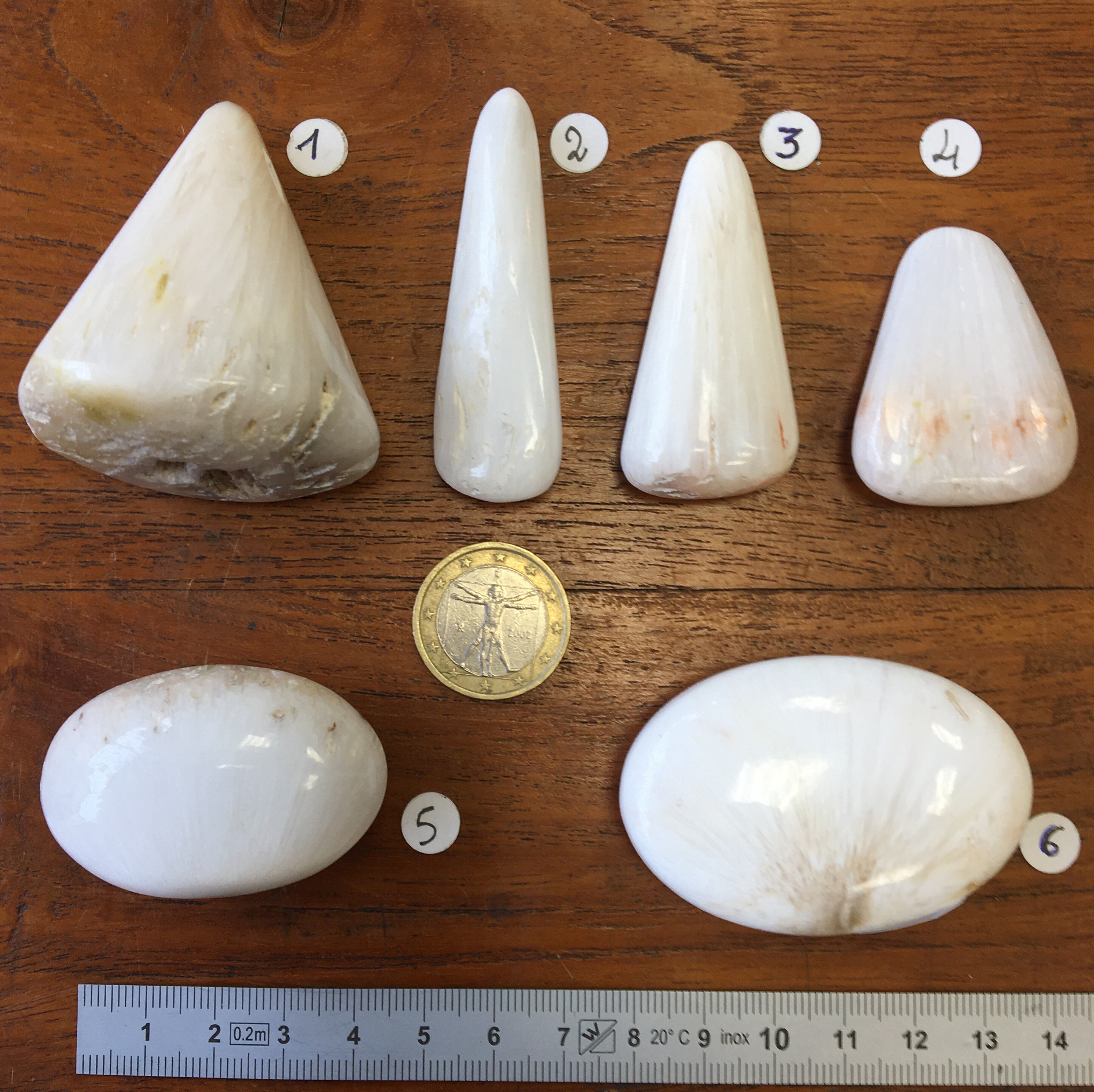 Scolecite Collection 2020/2021, Galets Naturels Au Choix, Pierre Anti Stress et Avc. Magnifique Qual