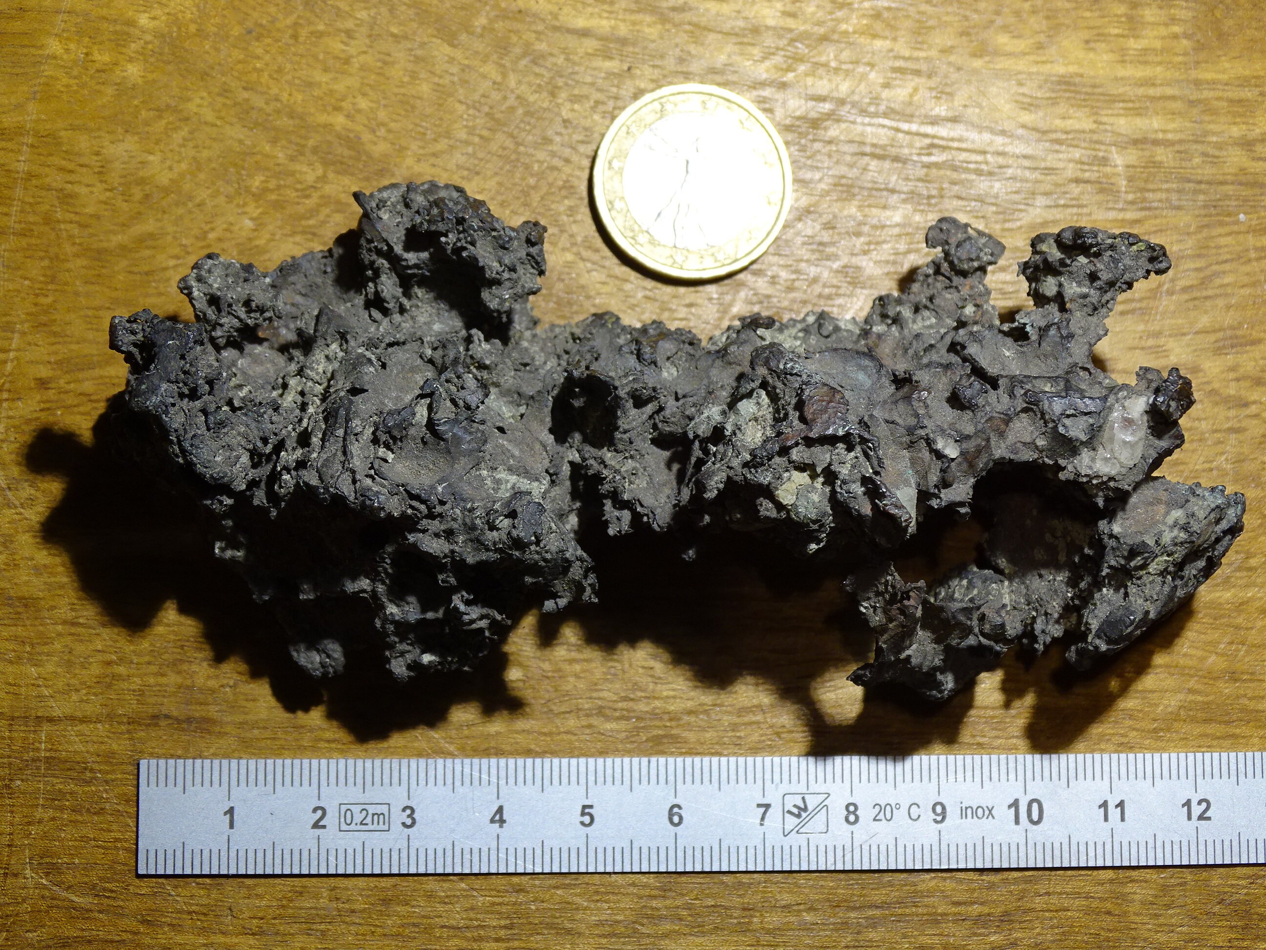 Cuivre, Spécimen de 303 Grammes, Très Belle Pièce, Parfait en Collection, Exposition, Salon... 12 X 